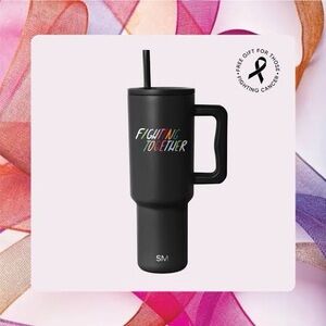 Simple modern tumbler - Fighting Together Design